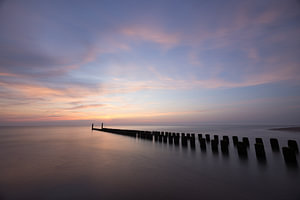 Sonnenuntergang in Nieuw Haamstede