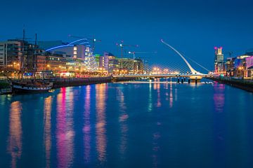 Dublin avond van Martin Wasilewski