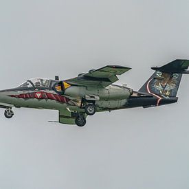 Oostenrijkse Saab 105 OE tijdens Airpower 2019. van Jaap van den Berg