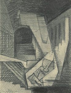 Louis Marcoussis - Ein Traum (Zeichnungen für Aurélia)