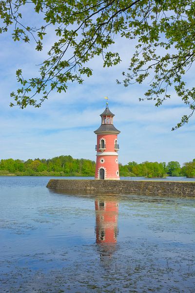 Vuurtoren Moritzburg van Johann Pavelka