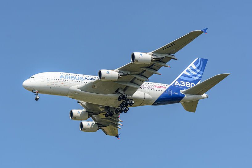 Airbus A380 von Airbus Industries. von Jaap van den Berg