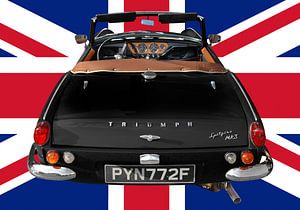 Triumph Spitfire Mk3 avec Union Jack