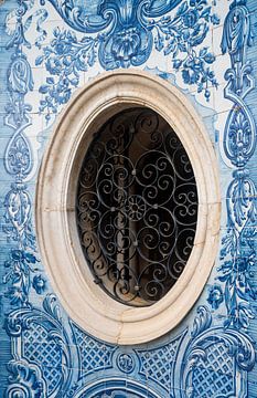 Fenêtre Château Estoi | Photographie de voyage Portugal