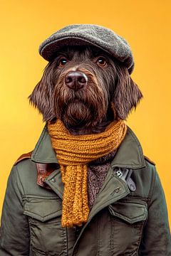 German Wirehair by Poster Art Shop