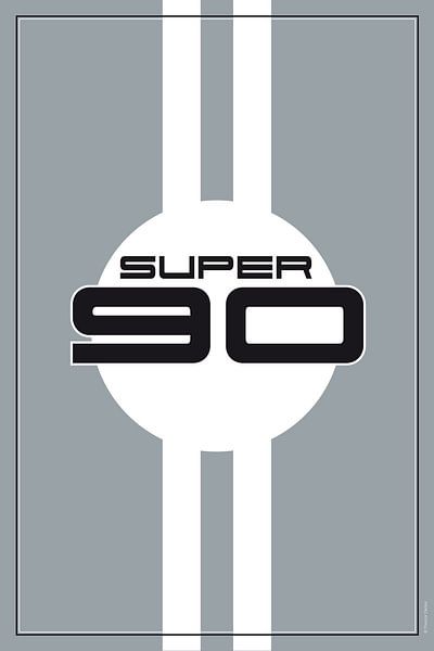 Porsche Super 90, conception de voitures de course par Theodor Decker