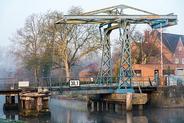 Ophaalbrug aan de Dender