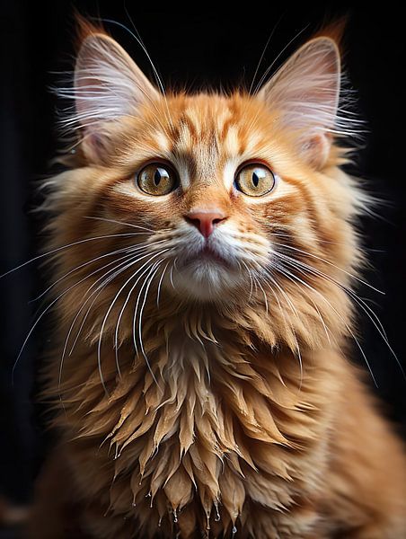 Chatte brune par PixelPrestige