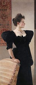 Bildnis einer Dame, Gustav Klimt