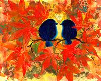 Verliefd in de Maple Tree Acryl Schilderij
