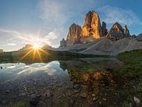 Three Peaks in the Dolomites
