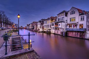 Maisons hollandaises au bord de l'eau sur Dennis Donders