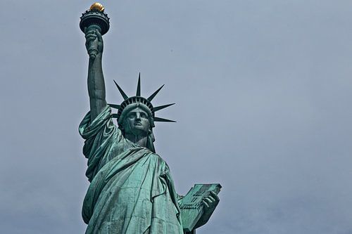 La Statue de la Liberté à New York.