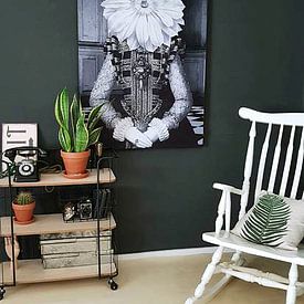 Customer photo: The Lady of Black Castle by Marja van den Hurk, on ArtFrame