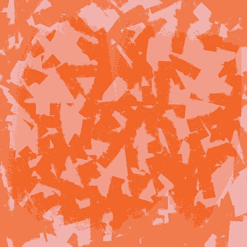 Stralende Abstractie Serenade: Kleurrijke Pastel Penseelstreek Vreugde