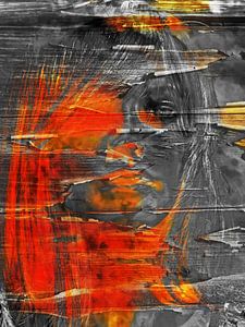 The half orange face