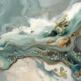 Paysage abstrait | Côte Courant sur Zen et Plus