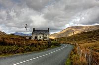 Vervallen huisje in Ierland
