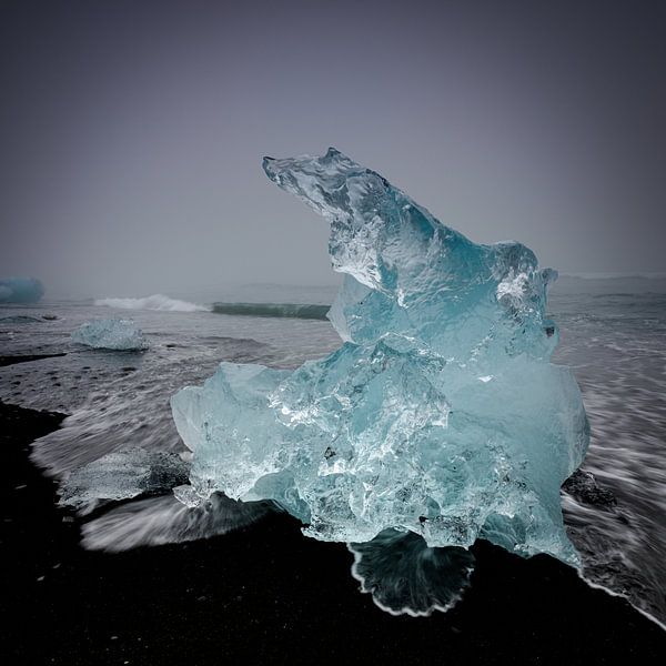 Diamond Beach, IJsland by Eddy Westdijk
