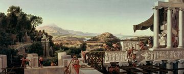 Blik op de bloeitijd van Griekenland, augustus Wilhelm Julius Ahlborn
