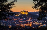 Blauw uur in Marburg van Jürgen Schmittdiel Photography thumbnail