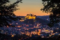 Blauw uur in Marburg