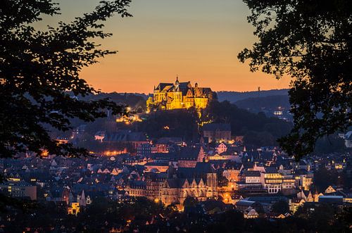 Blaue Stunde in Marburg