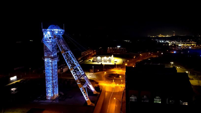 Zeche Fürst Leopold beleuchtet von Christian Borgert