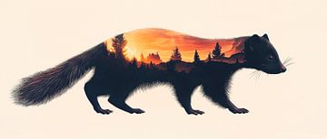 Animal landscapes by Poster Art Shop