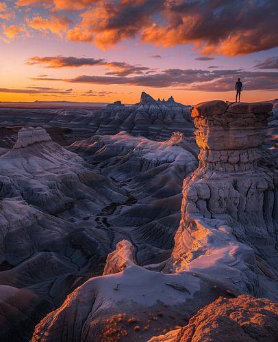 Coucher de soleil dramatique