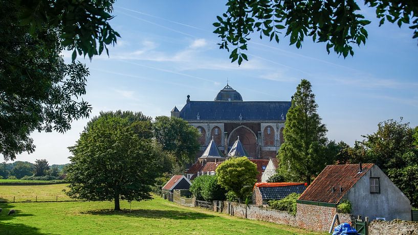 Veere, schöne Stadt in Walcheren Zeeland von Dirk van Egmond