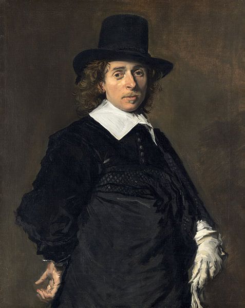 Porträt des Adriaen van Ostade, Frans Hals von Meisterhafte Meister