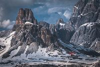 Rock formations in the Dolomites