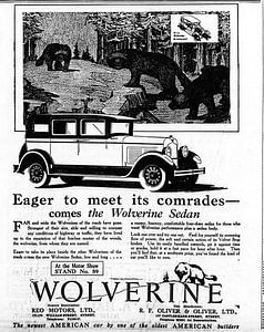 Wolverine-Klassiker ad 1928 von Atelier Liesjes
