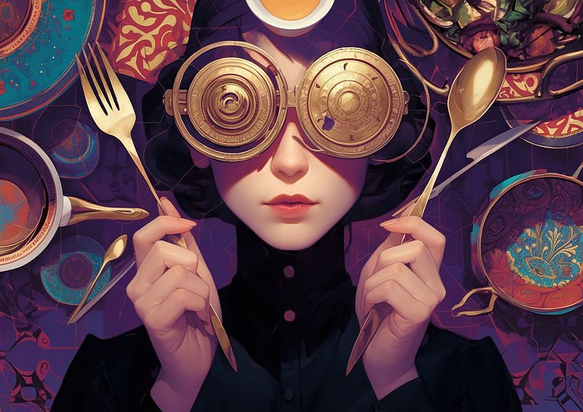 Culinary Gaze by ARTEO Paintings