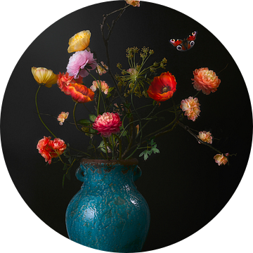 Dutch Glorious Bloemenschilderij van Sander Van Laar