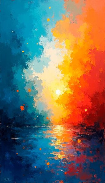 Sun pixels by CASTILO