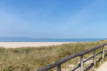 Landschap | Texel | Waddenzee van Claudia van Kuijk