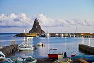 Winter evening atmosphere at the harbour of Aci Trezza by Silva Wischeropp thumbnail