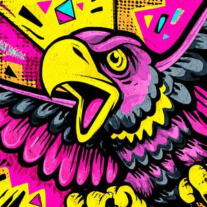 Aigle Pop Art n° 2