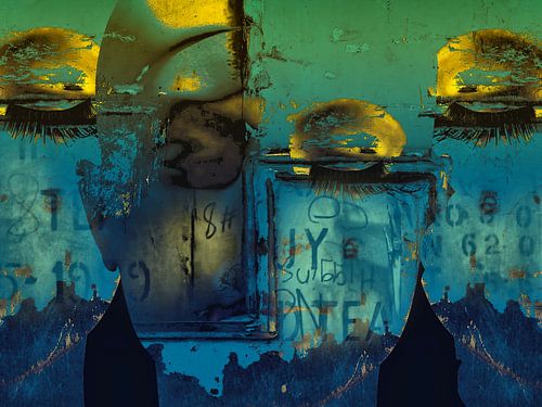 Some golden eyes von Gabi Hampe