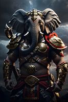 Elephant commander armor