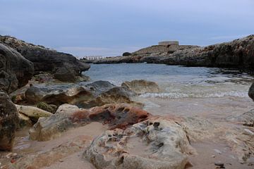 Fort aan de kust van Menorca.1 van Daniëlle Eibrink Jansen
