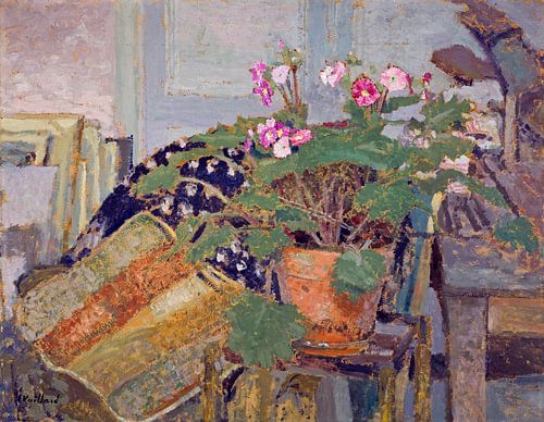 Pot met bloemen, Édouard Vuillard