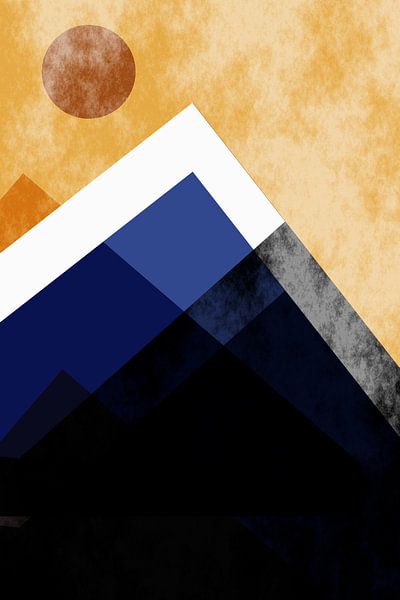 Les montagnes bleues par Christine Bässler