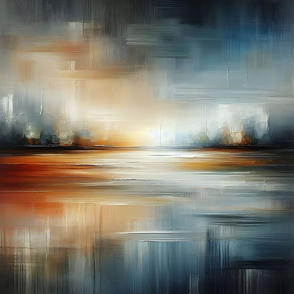 Blue City by FoXo Art