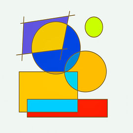Suprematistische  Kompositionen von Dietmar Meinhardt