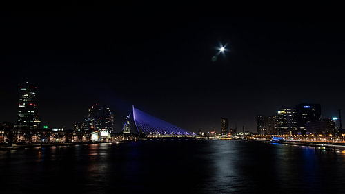 De Zwaan Rotterdam by Night