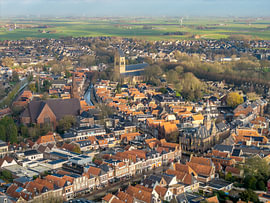 Bolsward, ville historique entre ville et prairies sur Thomas Röell