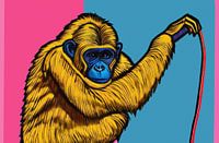 De nadenkende chimpansee